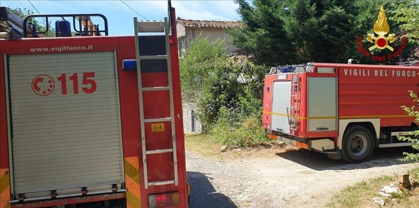 I pompieri., Foto di repertorio