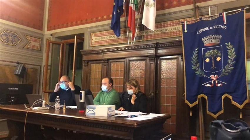 Al centro Alessio Tricarico