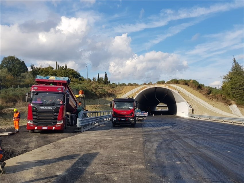 Completamento lavori di asfaltatura