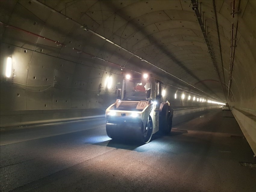 Completamento lavori di asfaltatura