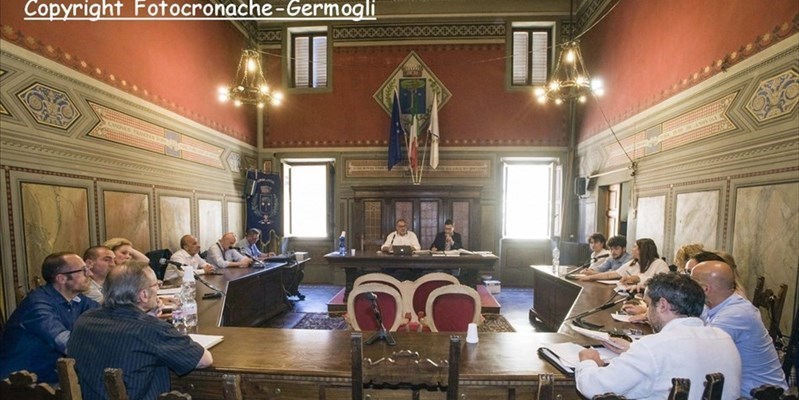 Consiglio comunale a Vicchio. Foto di repertorio