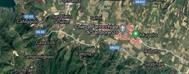 Borgo e frazioni, nel Mugello