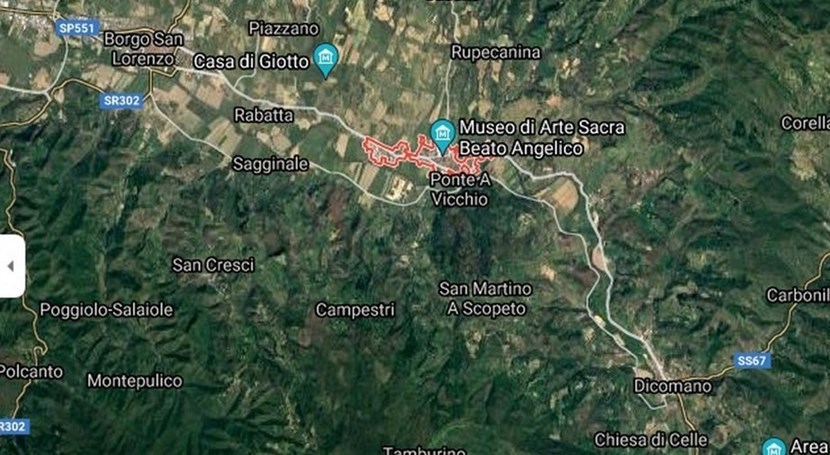 Il territorio di Vicchio