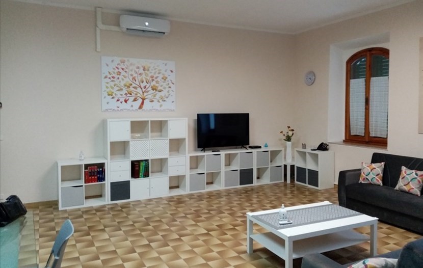 La nuova sala per i volontari