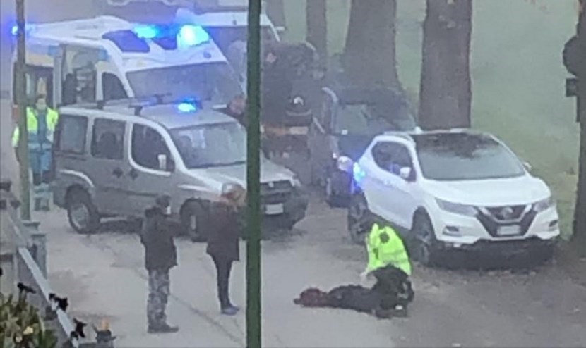 L'incidente di stamani a Borgo