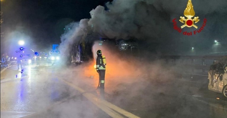 le foto del sinistro