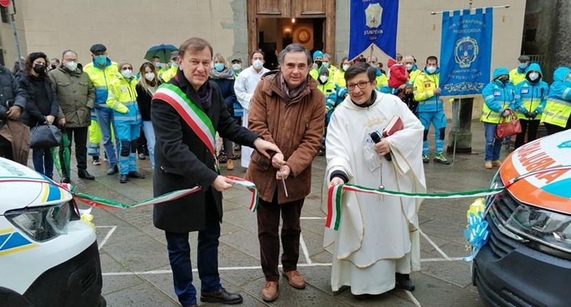 Il taglio del nastro