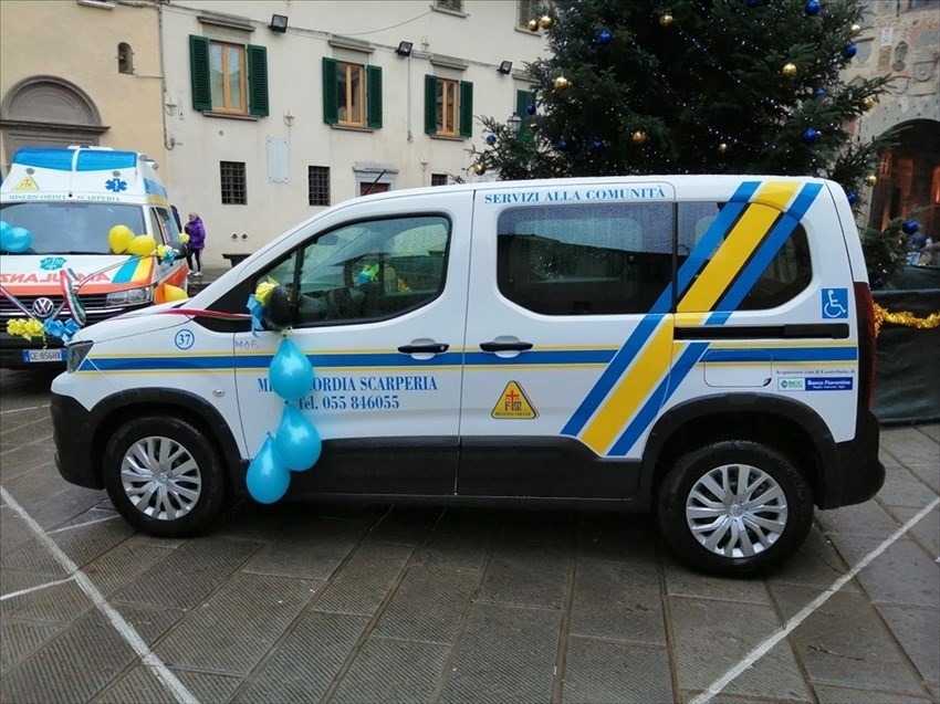 Il nuovo mezzo attrezzato