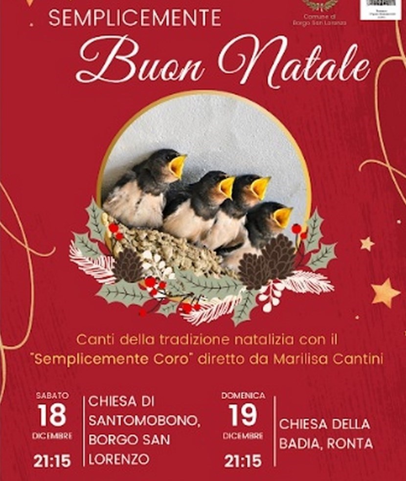 La locandina del Semplicemente Coro