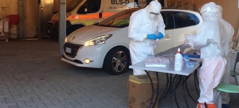 Tamponi. Foto di repertorio