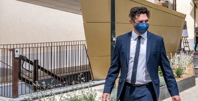 IL sindaco di Marradi, Tommaso Triberti