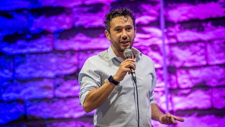 Il sindaco di Marradi, Tommaso Triberti