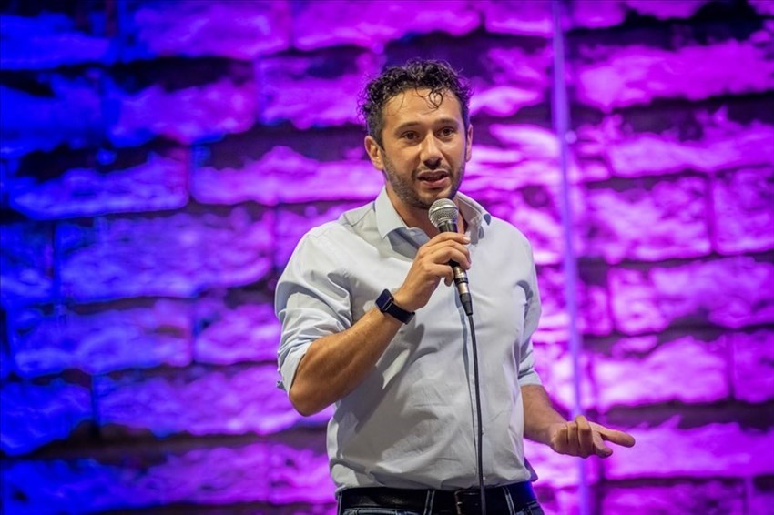 Il sindaco di Marradi, Tommaso Triberti