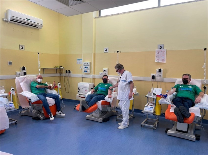 Le foto della donazione