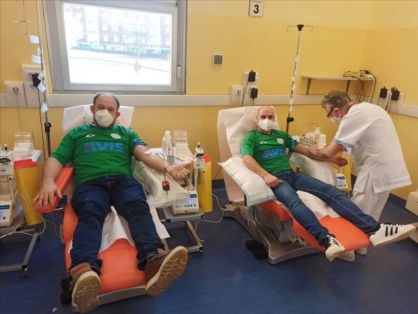 Le foto della donazione