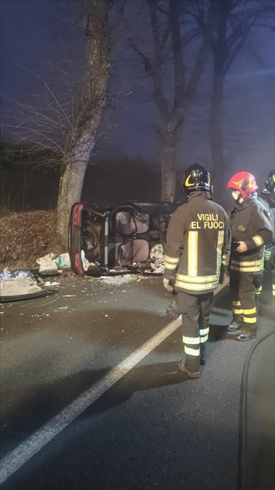 Le foto dell'incidente di stamani