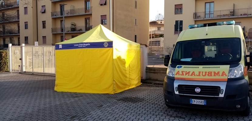 Il gazebo a San Piero