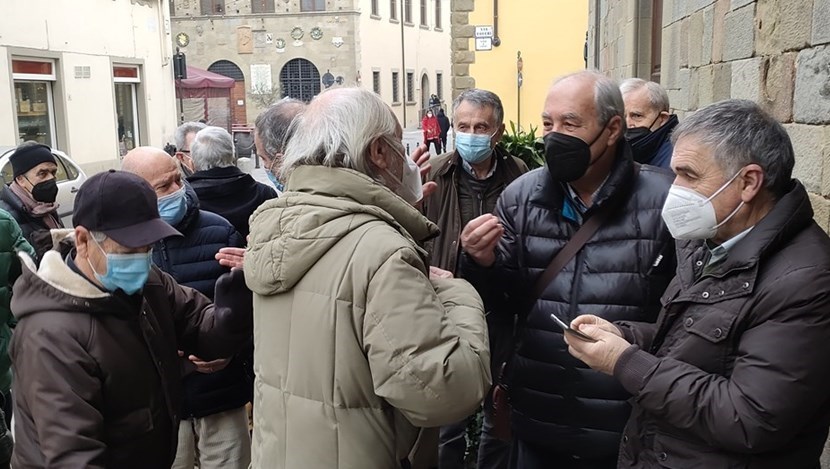 Un momento del ritrovo