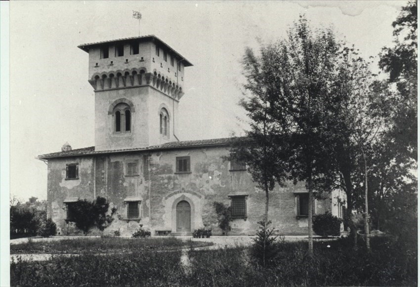 Villa Pecori Giraldi nel 1908. Foto 3