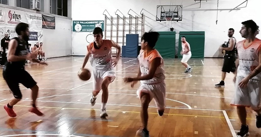 Un momento della partita