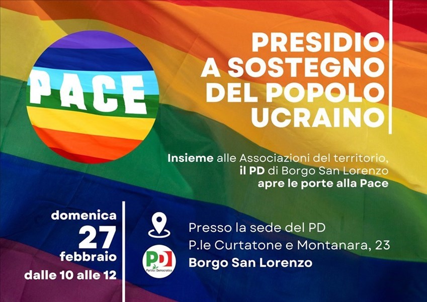 Presidio a Borgo per il popolo ucraino