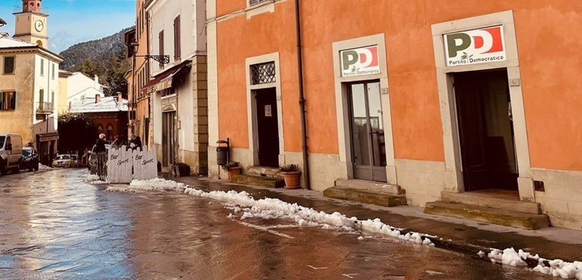 La sede del Pd di Marradi