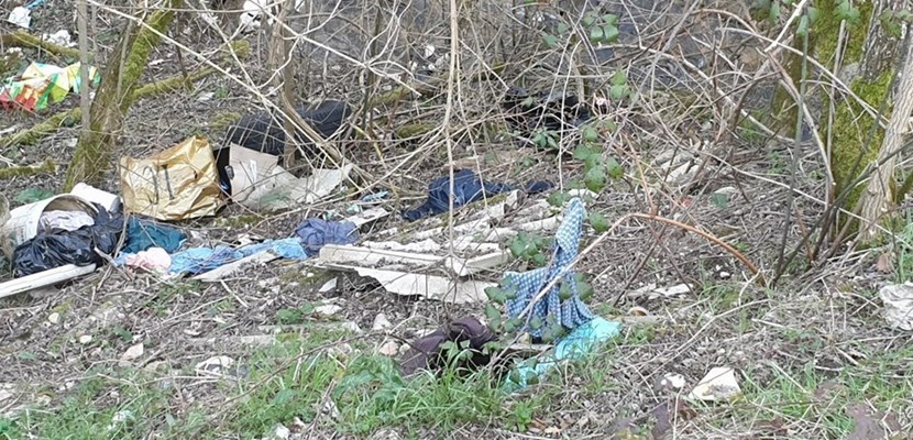 I rifiuti abbandonati