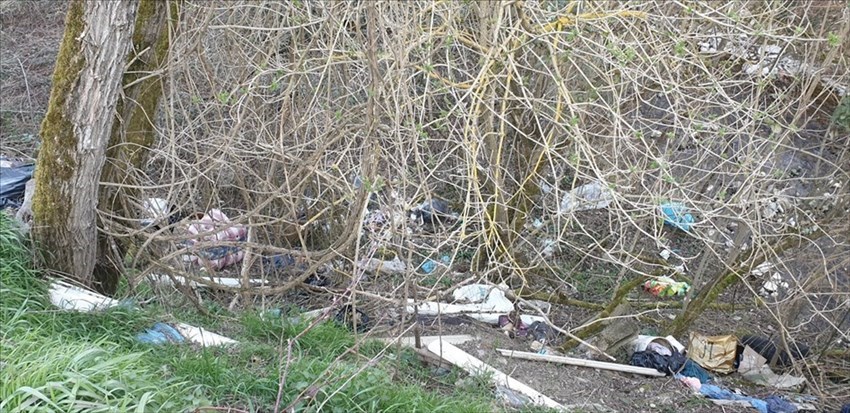 I rifiuti abbandonati