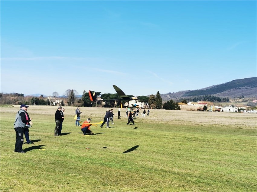 Gli aeromodelli a Scarperia