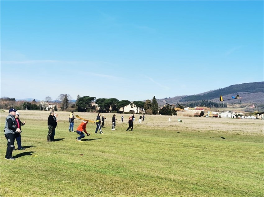 Gli aeromodelli a Scarperia