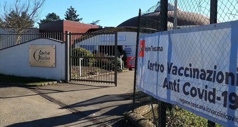 Ha chiuso l'hub per i vaccini al centro piscine