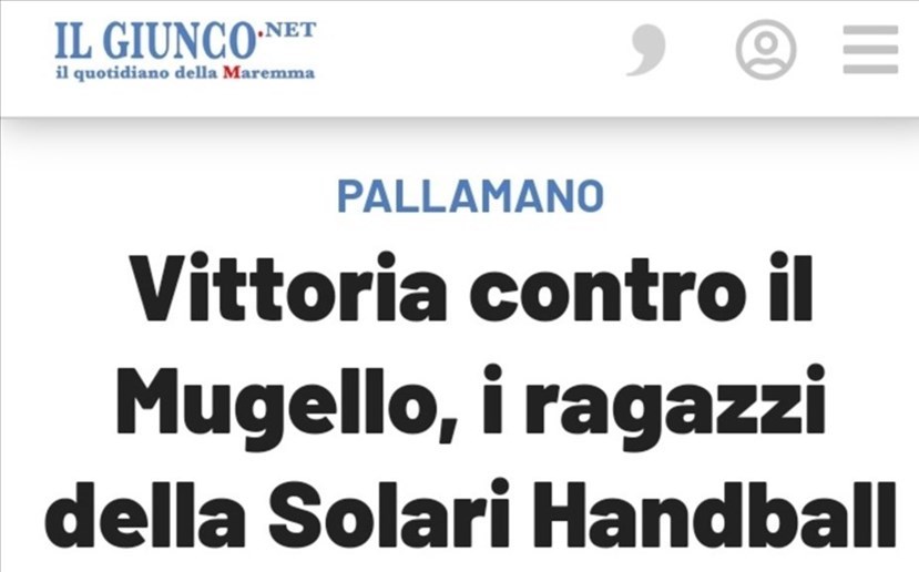 Il titolo su Il Giunco