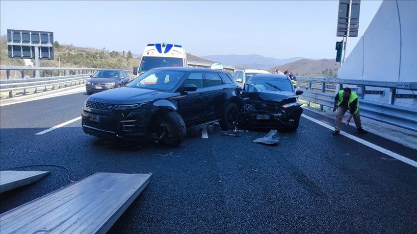 L'incidente nel nuovo tratto A1