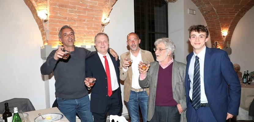 Gli olivicoltori mugellani ai primi tre posti della classifica, Cappetti, Malpaga e Baldi.