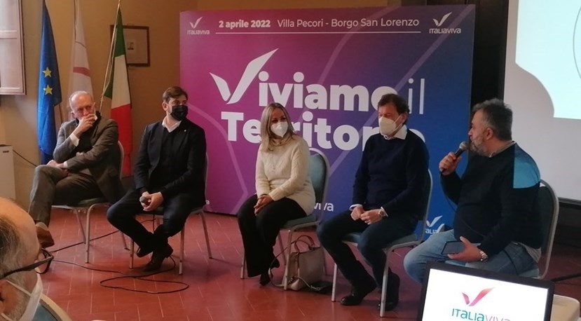 Italia Viva a convegno a Villa Pecori