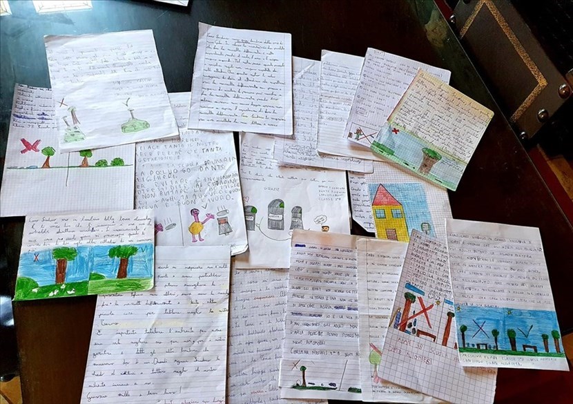 Le lettere dei bambini