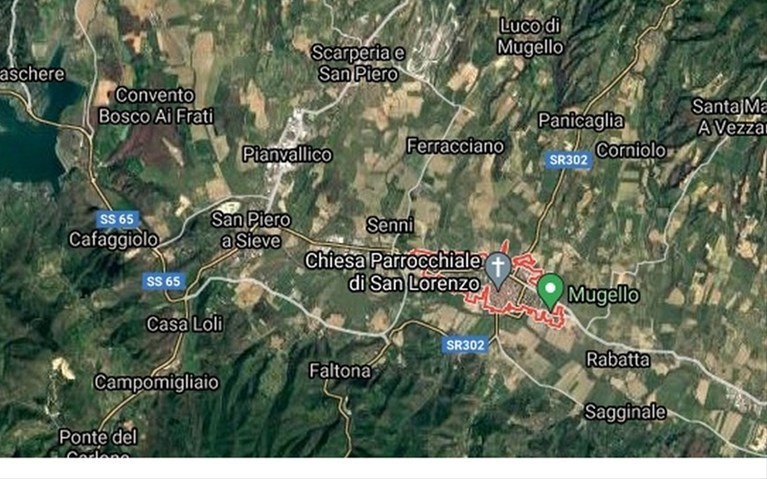 Borgo e frazioni, nel Mugello