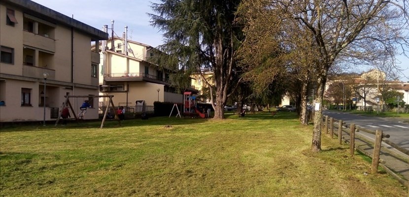 Taglio dell'erba a Borgo