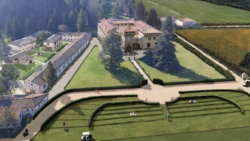 Cafaggiolo potrebbe diventare così con lo spostamento della strada?