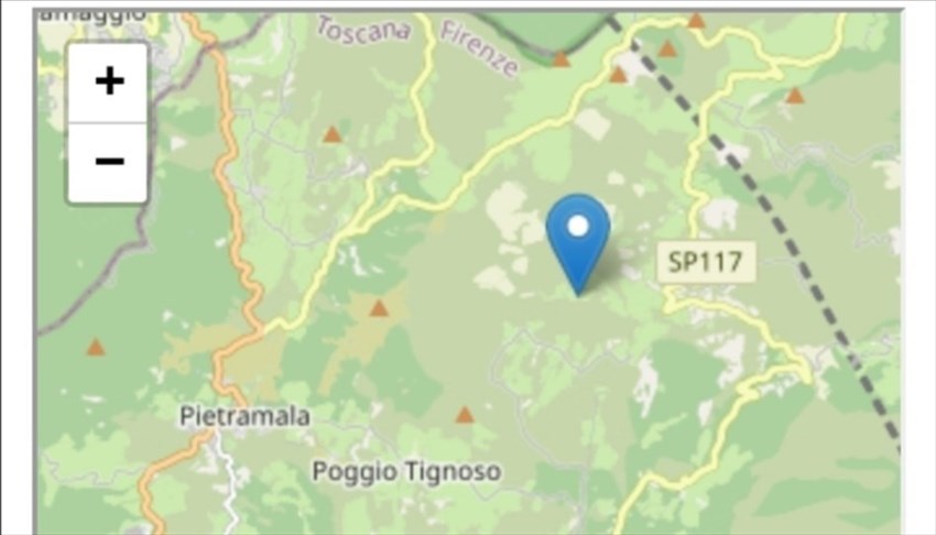 Il punto dell'epicentro