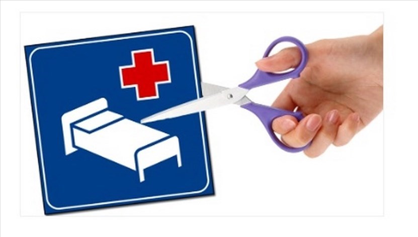 Tagli alla sanità? L'immagine proposta da Cambiamo Insieme