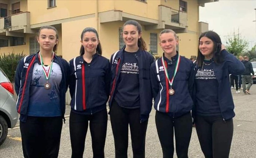 Gli atleti di Artistica Mugello