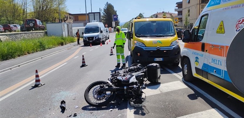 L'incidente di questa mattina a Borgo