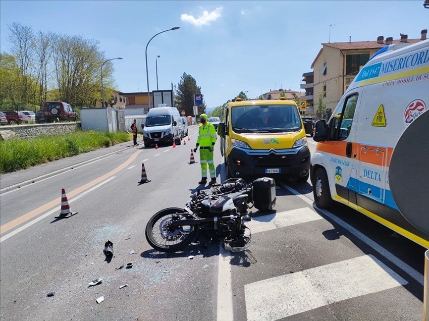 L'incidente di stamani a Borgo
