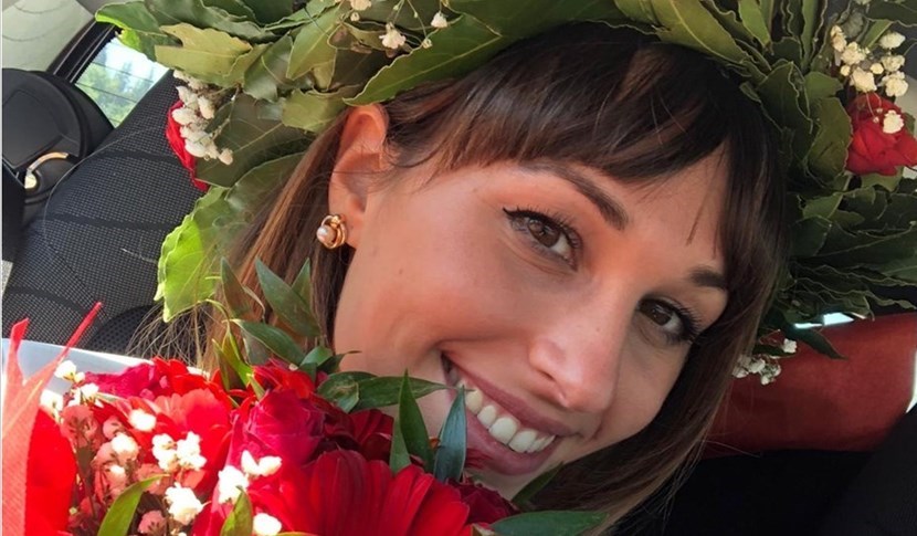 Cristina Manzani. Complimenti per la sua laurea