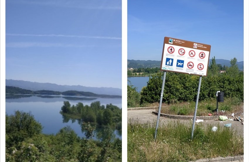 Il bello e il brutto di Bilancino. Foto del Giorno e riflessione