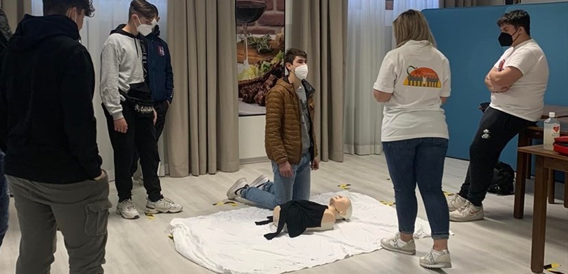 Un momento del corso