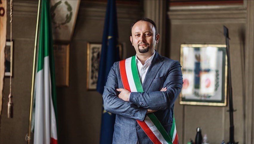 Il sindaco di Borgo San Lorenzo, Paolo Omoboni