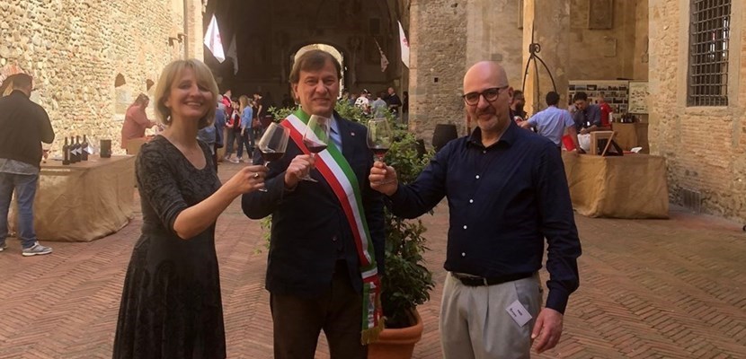 Il Sindaco Federico Ignesti Francesca Poli Marco Ugolini