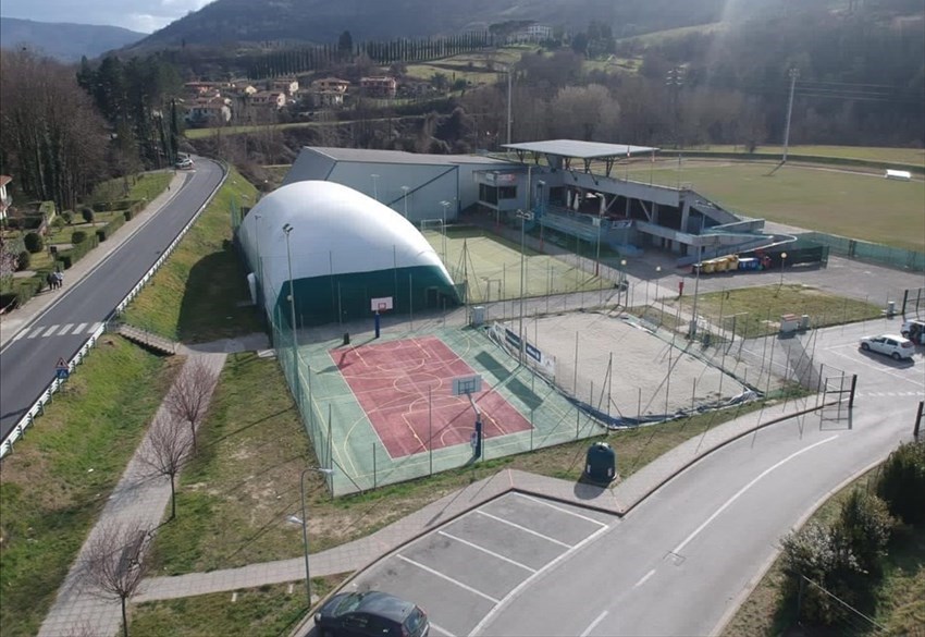 Gli impianti sportivi a Dicomano